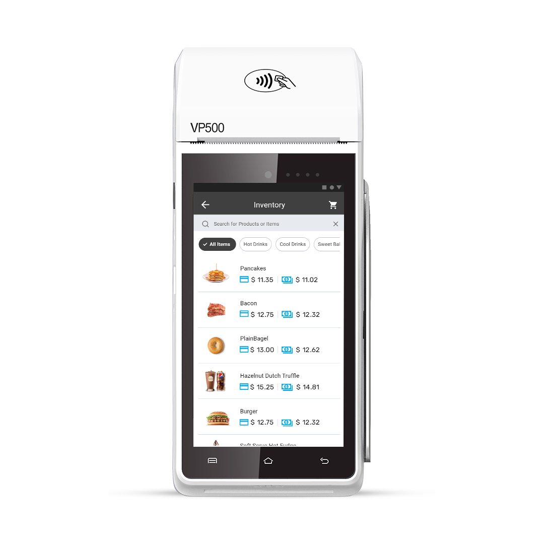 Valor Processor Comparsion Terminals VP500